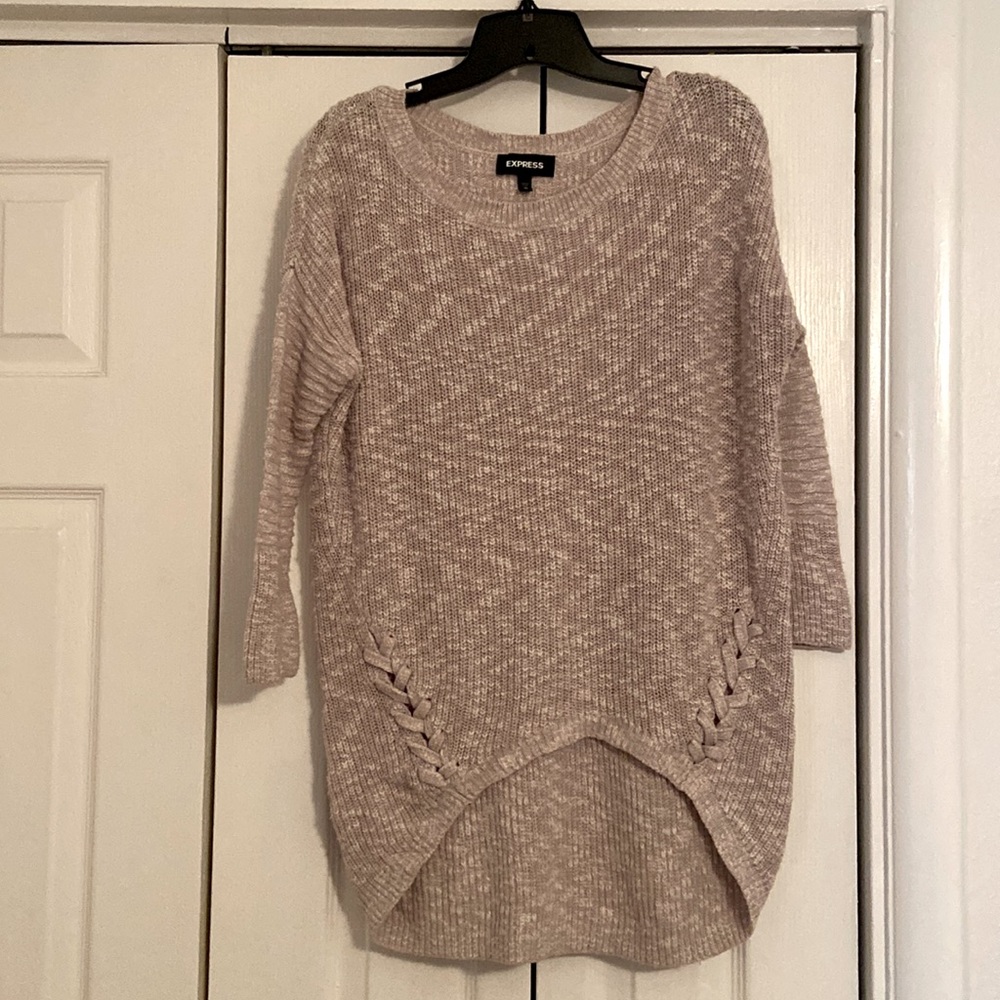 Express sweater with braided side detail - XS